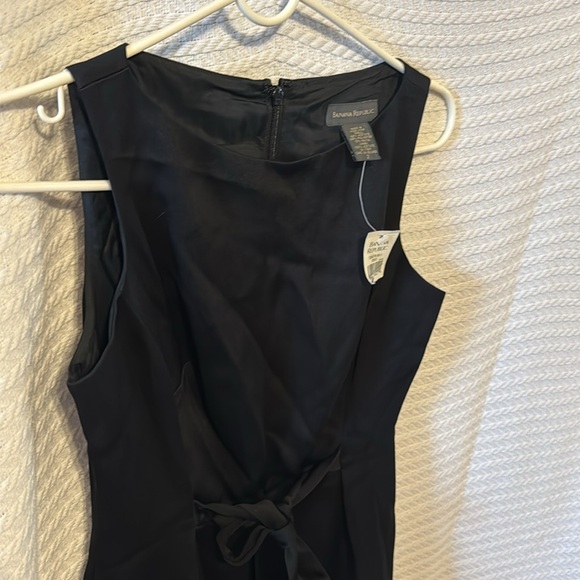 Banana republic women’s size 2 black sleeveless dress brand new - Picture 4 of 7